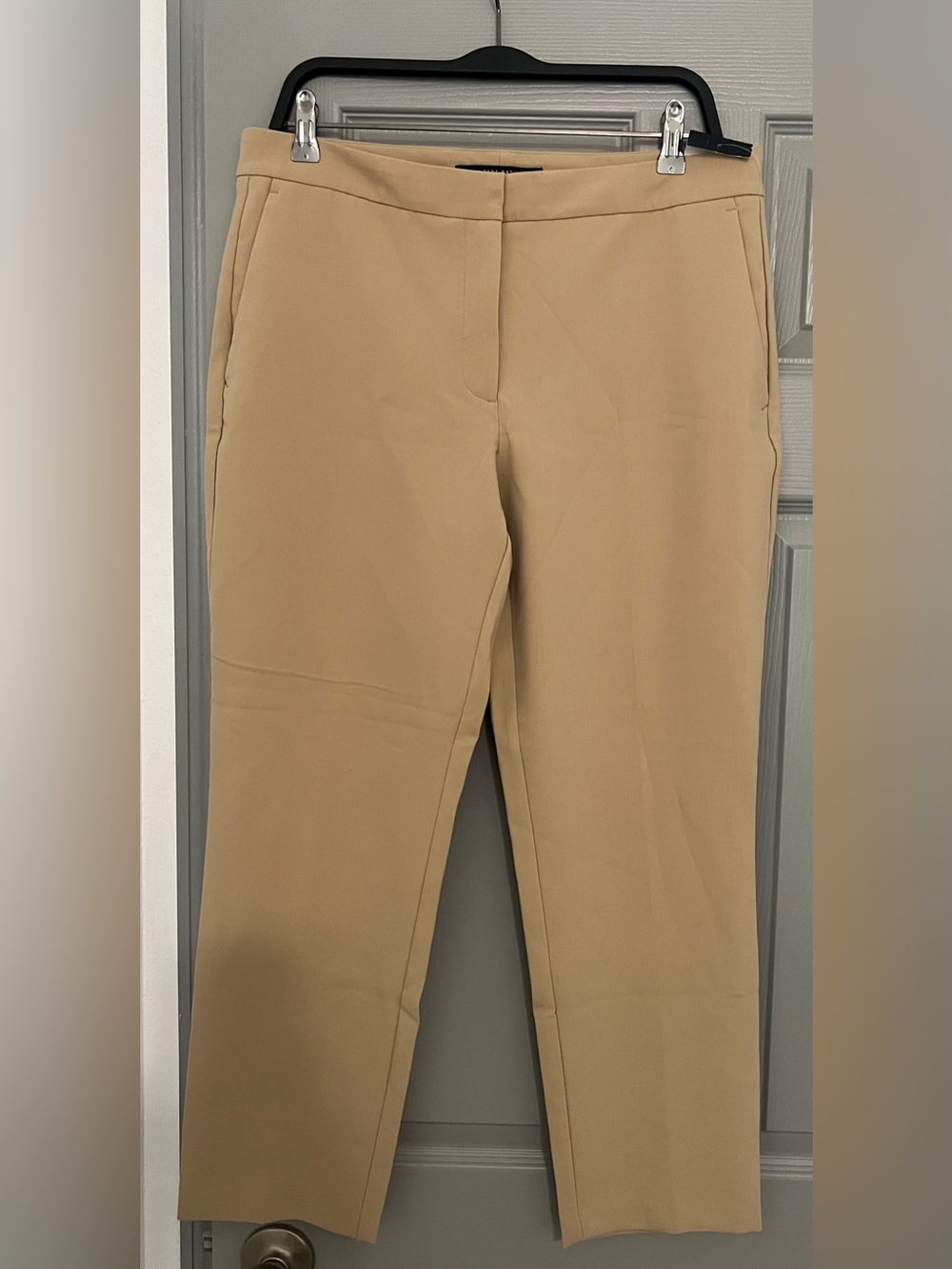 Zara Beige Straight Trousers